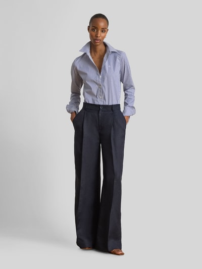 Lauren Ralph Lauren bluzka z długim rękawem o kroju regular fit z mieszanki bawełny model 'JAMELKO' Jasnoniebieski 1