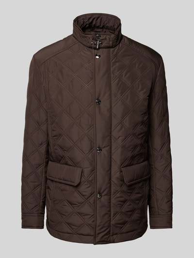 JOOP! Collection Jacke mit Stehkragen Dunkelbraun 2