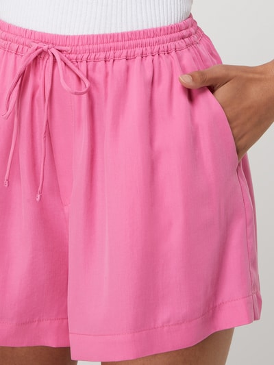Mango Shorts aus Lyocell Modell 'Lim' Pink 3