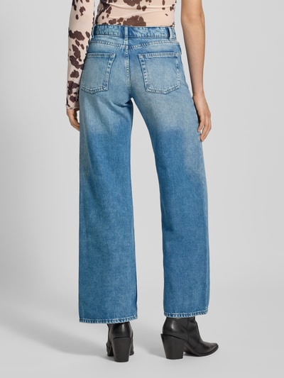 Only Wide Fit Jeans aus Baumwoll-Mix Modell 'HOPE' Jeansblau 5