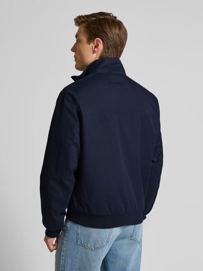 Gant Jacke mit Stehkragen und Label-Stitching Dunkelblau 5