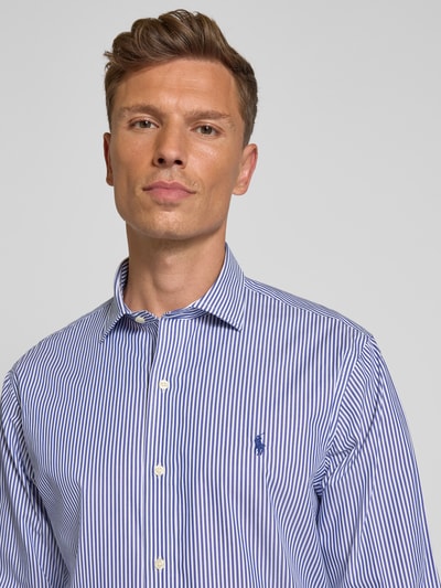 Polo Ralph Lauren Koszula biznesowa o kroju regular fit z wyhaftowanym logo Królewski niebieski 3