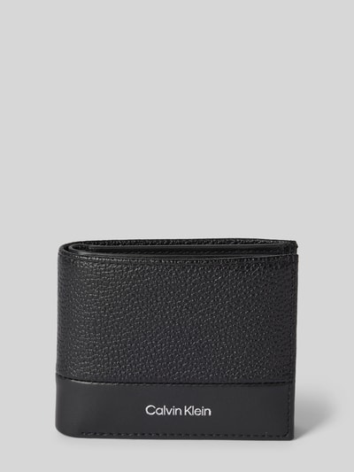 CK Calvin Klein Portemonnaie mit Label-Print Black 1