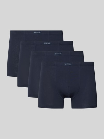 Tom Tailor Boxershort met stretch in een set van 4 stuks  Donkerblauw - 1