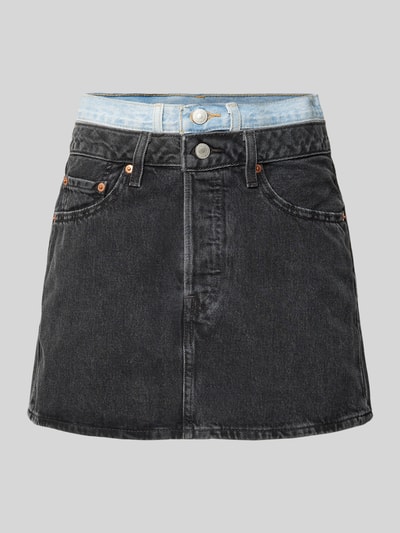 Levi's® Jeansrock im Double-Layer-Look Anthrazit 2