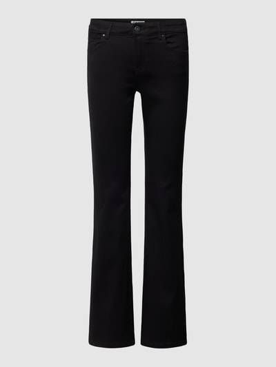 Only Flared Jeans mit Label-Patch Modell 'REESE' Black 2