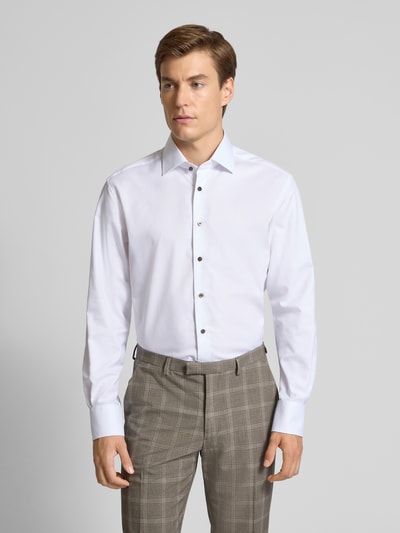 ETERNA Regular Fit Business-Hemd mit Kentkragen Weiss 4