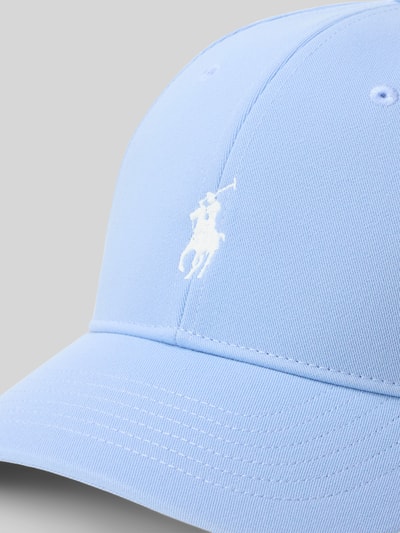 Polo Ralph Lauren Basecap mit Logo-Stitching Hellblau 3