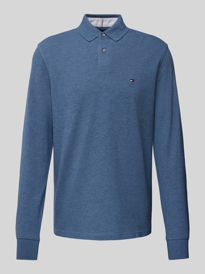 Tommy Hilfiger Poloshirt met labelstitching Marineblauw - 2