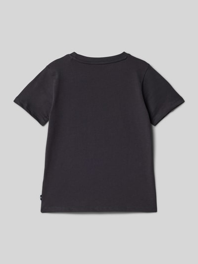 Tom Tailor Regular fit T-shirt van puur katoen Grafiet - 3