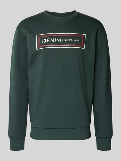 Tom Tailor Denim Regular Fit Sweatshirt aus Baumwoll-Mix Bottle 2