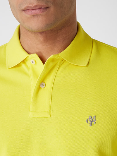 Marc O'Polo Poloshirt aus Organic Cotton  Gelb 3