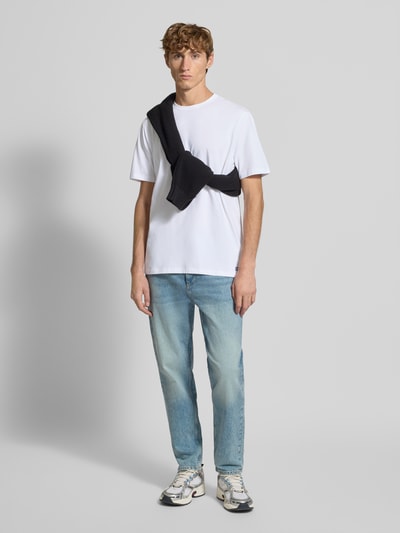 Hugo Blue Regular Fit T-Shirt Set im 2er-Pack Modell 'BLUE2_NAOLO' Weiss 1