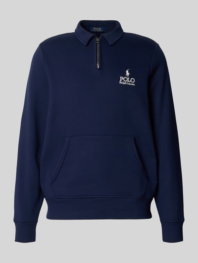 Polo Ralph Lauren Sweatshirt met polokraag Marineblauw - 2