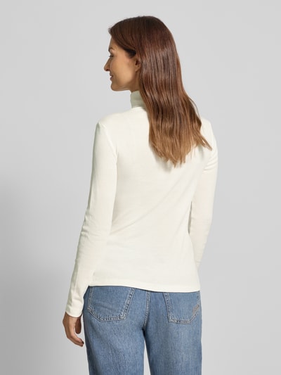 s.Oliver RED LABEL Shirt met lange mouwen van puur katoen Offwhite - 5