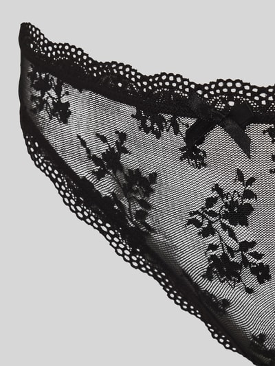 DORINA Slip aus Spitze Modell 'LANA LACE' im 3er-Pack Black 2