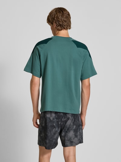 adidas Sportswear T-shirt met labelprint Lindegroen - 5