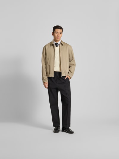 MAISON KITSUNÉ Wollpullover aus reiner Wolle Offwhite 1