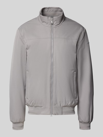 Geox Jacke mit Stehkragen Modell 'VINCINT' Graphit 2