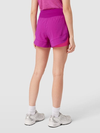 Under Armour Shorts im Double-Layer-Look Modell 'Flex' Lila 5