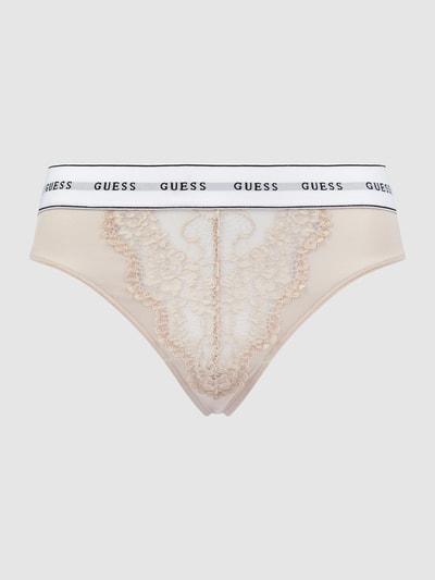 Guess String van microvezel, model 'Belle' Beige - 2