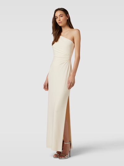 Lauren Ralph Lauren Abendkleid mit Zierbesatz Modell 'BELINA' Offwhite 1