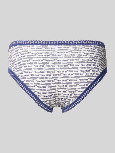 Sloggi Slip mit Label-Print Modell 'GO Crush' Blau 3