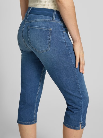 Angels Capri-jeans van denim met omslag, model 'Ana' Blauw - 3