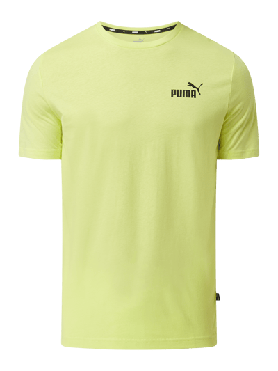 PUMA PERFORMANCE T-shirt met logoprint, regular fit  Geel - 2