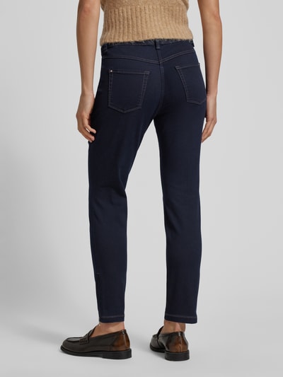 MAC Skinny fit jeans met stretch, model 'DREAM CHIC' Marineblauw - 5
