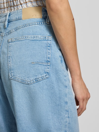s.Oliver RED LABEL Regular Fit Barrel Jeans aus Baumwoll-Mix Jeansblau 3
