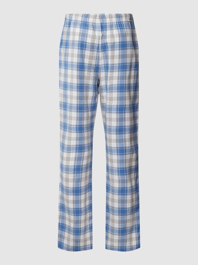 Christian Berg Men Pyjama-Hose mit elastischem Bund Blau 3