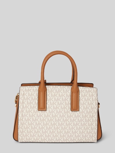 MICHAEL Michael Kors Handtasche mit Label-Applikation Modell 'LAILA' Ecru 4