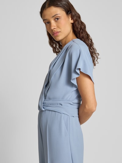 Vera Mont Jumpsuit met knoopdetail Lichtblauw - 3