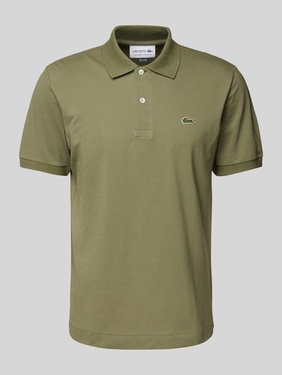 Lacoste Classic Fit Poloshirt mit Label-Badge Khaki 2