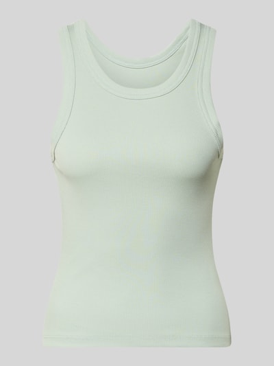 ONLY Tank top o kroju slim fit z mieszanki bawełny ekologicznej model 'VAL' Trzcinowy 2