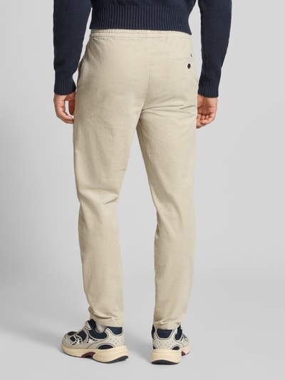 Only & Sons Tapered corduroy broek van katoenmix, model 'LINUS' Beige - 5