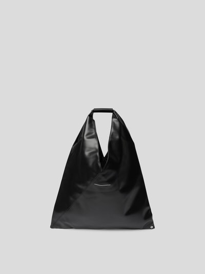 Maison Margiela Handtasche mit Label-Details Schwarz 6