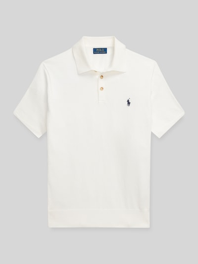 Polo Ralph Lauren Regular Fit Poloshirt aus reiner Baumwolle Offwhite 2