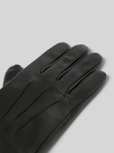 Roeckl Handschuhe aus Leder mit Label-Detail Modell 'TALLIN TOUCH' Black 3