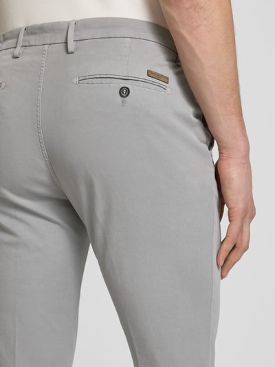 Baldessarini Slim fit chino met steekzakken Lichtgrijs - 3