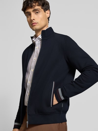 bugatti Sweatjacke mit Stehkragen Marine 3