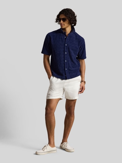 Polo Ralph Lauren Relaxed Fit Freizeithemd aus reiner Baumwolle Marine 1