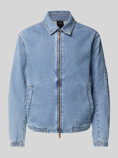 ARMANI EXCHANGE Jeansblouson mit Zweiwege-Reißverschluss Jeansblau 2