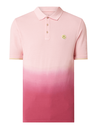 Colours & Sons Poloshirt met kleurverloop Roze - 2