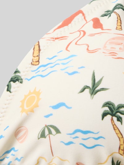 Produktfoto, Bikini-Oberteil mit Allover-Animal-Print von Jake*s Casual z elastycznej mieszanki materiałów, zwierzęcy nadruk na całej powierzchni