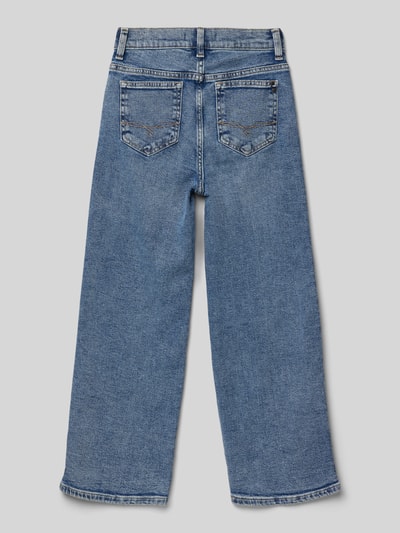 s.Oliver RED LABEL Relaxed Fit Wide Leg Jeans mit Kontrastnähten Modell 'BAGGY' Blau 3