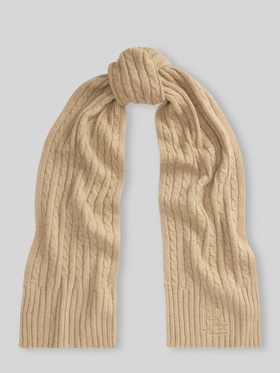 Lauren Ralph Lauren Schal mit Logo-Stitching Camel 1