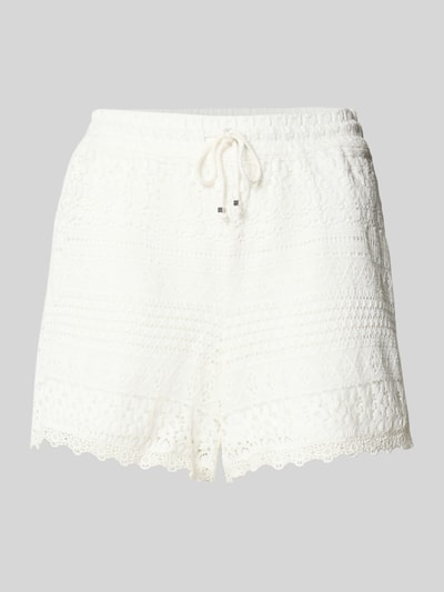 Vero Moda Regular Fit Shorts aus Baumwoll-Mix Modell 'HONEY' Weiss 2