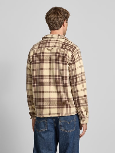 Blend Regular fit vrijetijdsoverhemd met kentkraag, model 'BAKI' Beige - 5